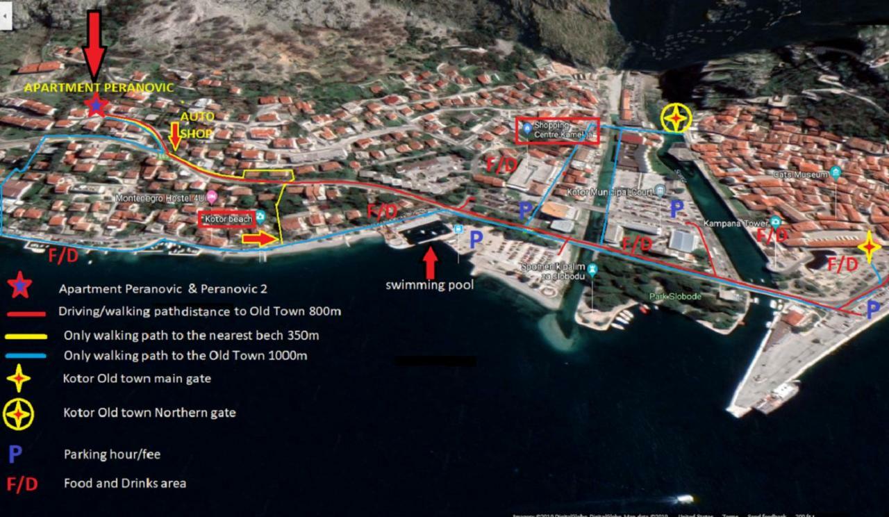 Apartments Peranovic 2 Kotor Ngoại thất bức ảnh