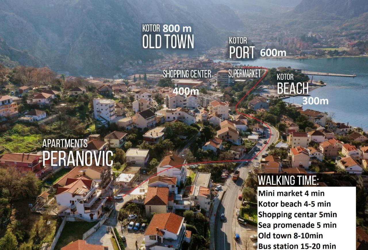 Apartments Peranovic 2 Kotor Ngoại thất bức ảnh